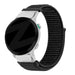 Bandz Garmin Forerunner 745 nylon loop band (zwart)