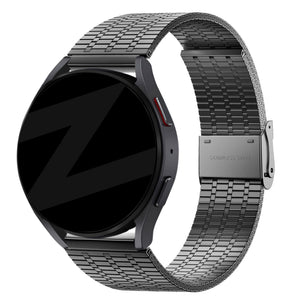 Bandz Realme Watch 2 (Pro) Adjustable Steel Strap (Black)