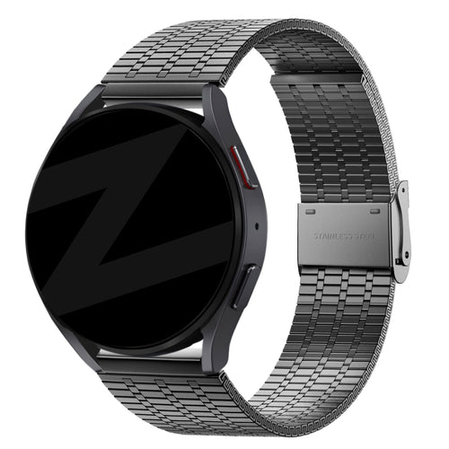 Bandz Realme Watch 2 (Pro) Adjustable Steel Strap (Black)