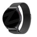 Bandz Withings Steel HR Sport Milanese loop band (zwart)
