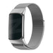 Bandz Fitbit Charge 6 Milanese Loop Strap (Silver)