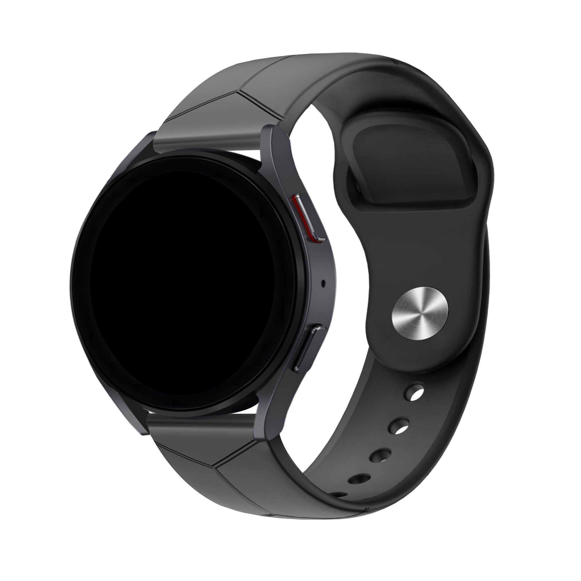 BALR Withings Steel HR Sport hexagon sport bandje (zwart)