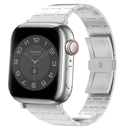 BALR Apple Watch RVS stalen band (zilver)