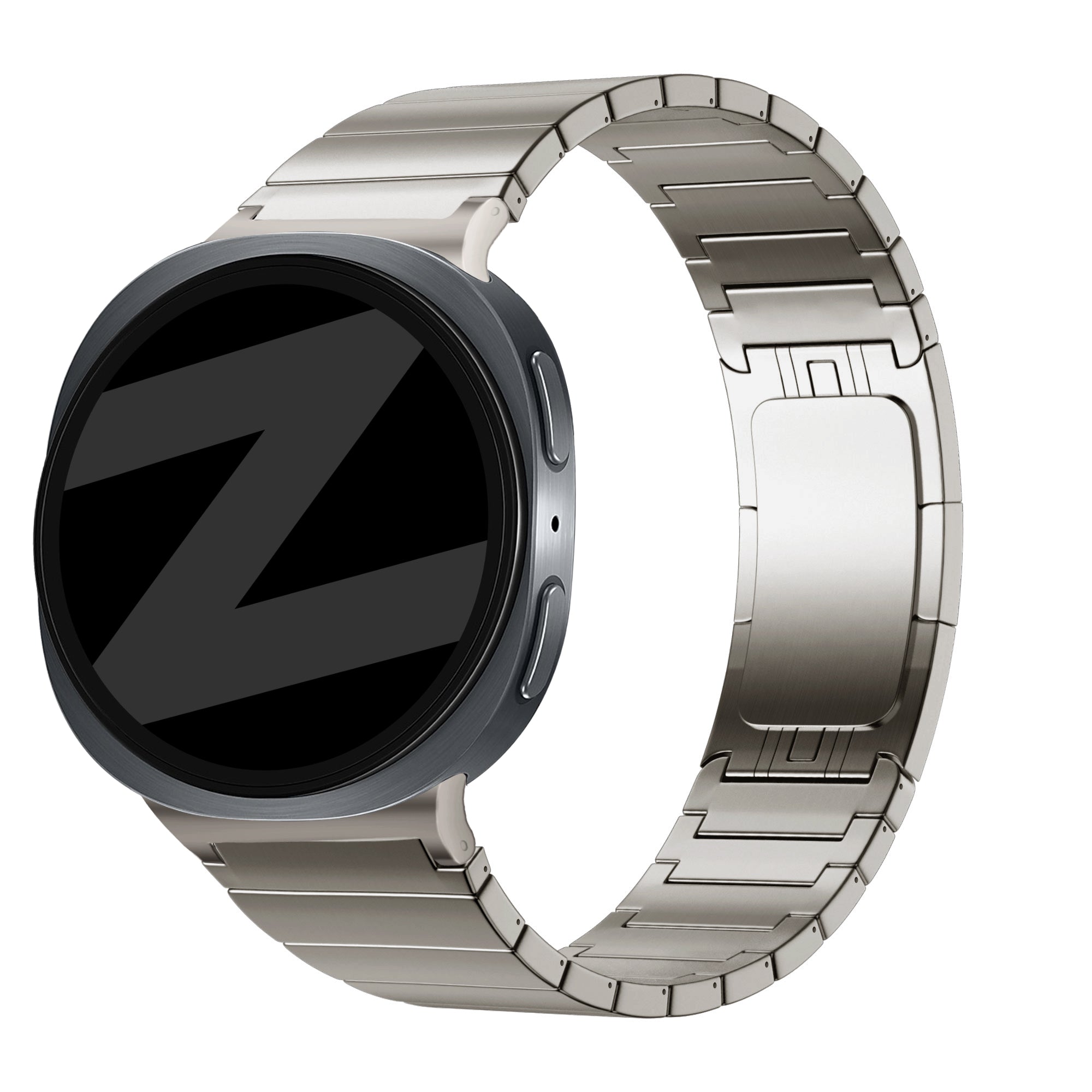 Bandz Samsung Galaxy Watch 9 - 40mm titanium band 'One bead' (titanium)