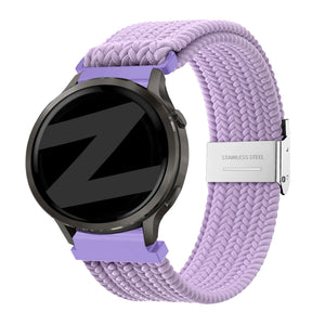 Bandz Garmin Forerunner 70 Woven Nylon Strap (Light Purple)