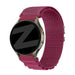 Bandz Samsung Galaxy Watch FE Alpine nylon band (rosé-rood)
