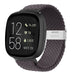 Fitbit Versa 3 verstelbaar gevlochten bandje (grijs)