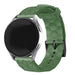 Amazfit Bip 6 silicone hexa band (legergroen)