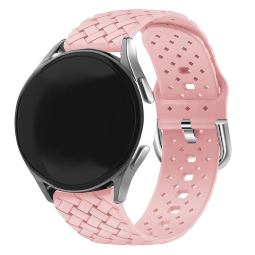 Coros Pace 2 Braided Silicone Strap (Pink)