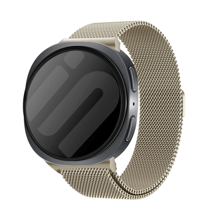 Samsung Galaxy Watch 9 - 40mm Milanese Strap (Retro Gold)