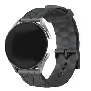 Coros Pace 3 silicone hexa band (zwart)