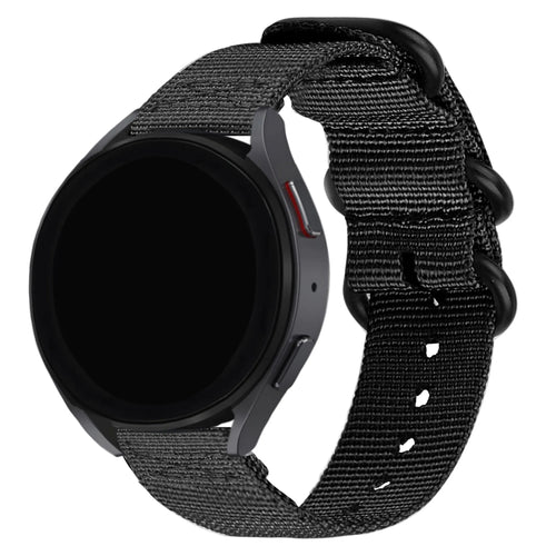 BALR Xiaomi Watch S1 nylon band met gesp (zwart)