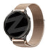 Bandz Garmin Venu 2s Milanese loop band (rosé goud)