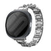 Samsung Galaxy Watch 8 - 40mm steel chain band (zilver)