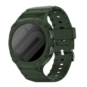 Samsung Galaxy Watch 8 - 44mm TPU Strap with Frame (Green)