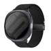 Samsung Galaxy Watch 9 - 40mm gevlochten band met P-buckle (zwart)