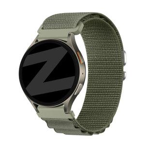 Bandz Huawei Watch GT 7 - 46mm Alpine bandje (olijfgroen)