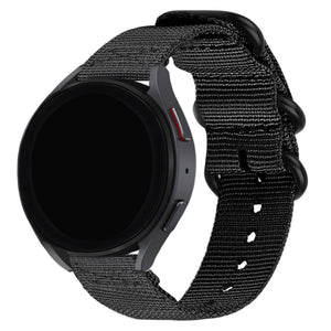 BALR Xiaomi Mi Watch Nylon Strap with Buckle (Black)