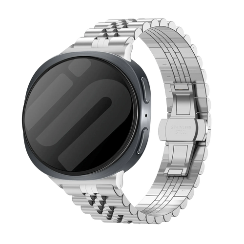 Samsung Galaxy Watch 8 - 44mm Jubilee Steel Strap (Silver)