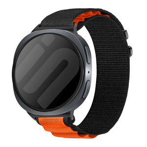 Samsung Galaxy Watch 8 Classic Alpine Strap (Black/Orange)