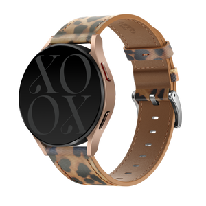 xoxo Wildhearts Samsung Galaxy Watch 7 - 40mm Leather Strap (Leopard) (kopie)