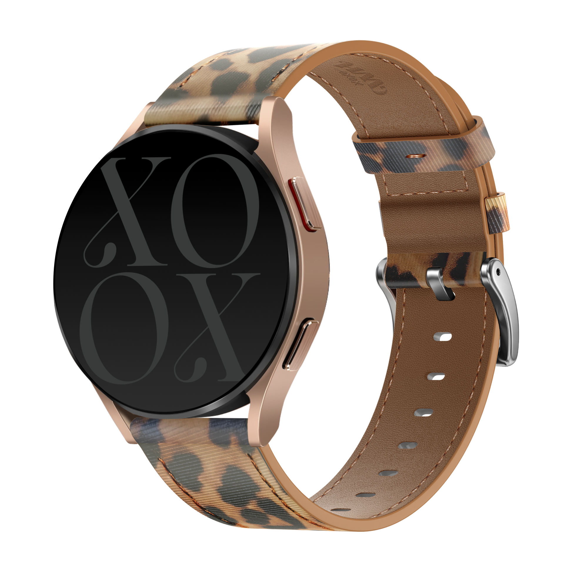 xoxo Wildhearts Amazfit Bip U leren bandje (Leopard)
