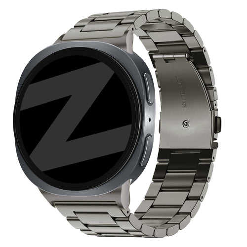 Bandz Samsung Galaxy Watch 9 - 40mm Steel Strap 'Classic' (Graphite)
