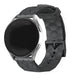 Oppo Watch X2 silicone hexa band (zwart)