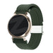 Bandz Garmin Lily 2 Braided Nylon Strap (Green)