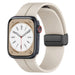 Apple Watch magnetisch D-Buckle bandje (zand wit)