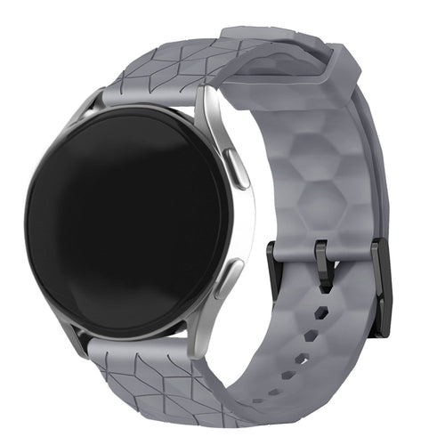 Amazfit Cheetah (Pro) silicone hexa band (grijs)