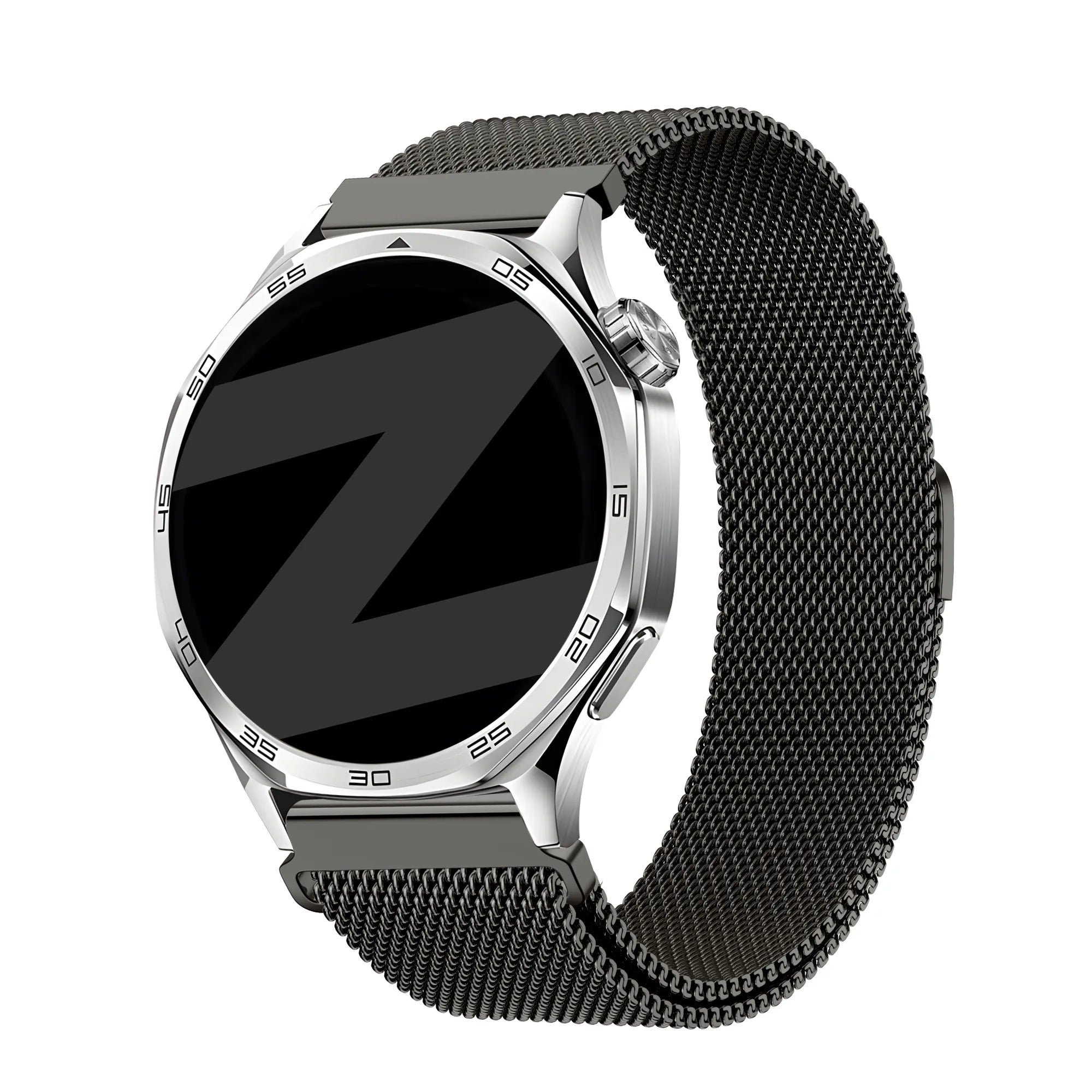 Bandz Suunto Run 'One Push' Milanese Strap (Titanium Grey)