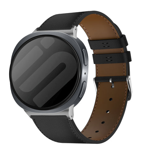 Samsung Galaxy Watch 9 - 44mm Modern Leather Strap (Black)