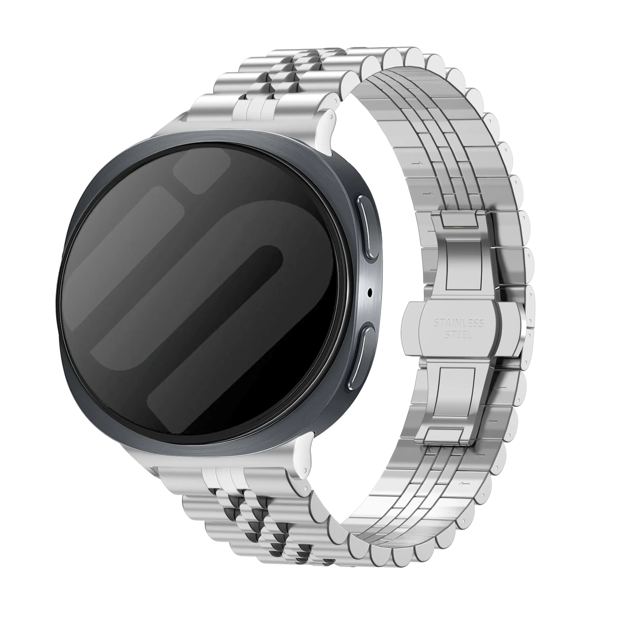Samsung Galaxy Watch 8 Classic Jubilee stalen band (zilver)