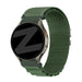 Bandz Samsung Galaxy Watch Active Alpine nylon band (legergroen)