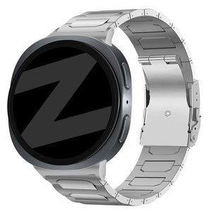 Bandz Samsung Galaxy Watch 9 - 40mm Titanium Strap 'Deluxe' (Silver)