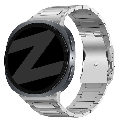 Bandz Samsung Galaxy Watch 9 - 40mm Titanium Strap 'Deluxe' (Silver)