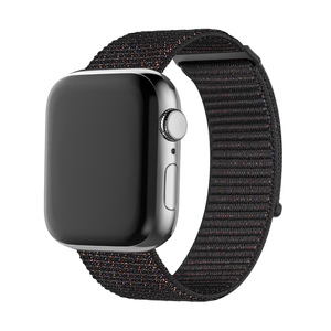 BALR Apple Watch Ultra nylon band (zwart)