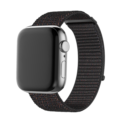 BALR Apple Watch Ultra nylon band (zwart)