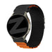 Bandz Amazfit Active Alpine nylon band (zwart/oranje)