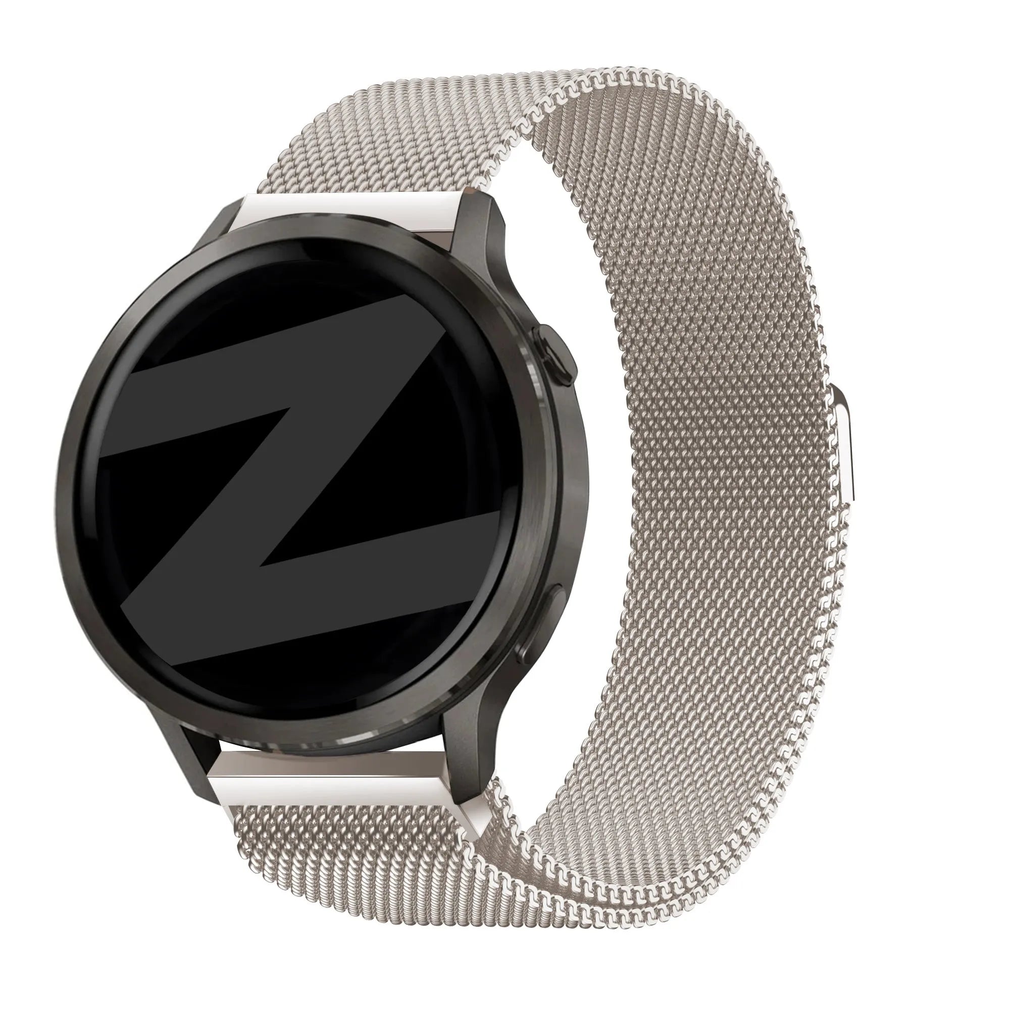 Bandz Garmin Forerunner 265s Milanese loop band (sterrenlicht)