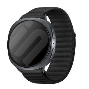 Samsung Galaxy Watch 9 - 44mm Wave Nylon Strap (Black)