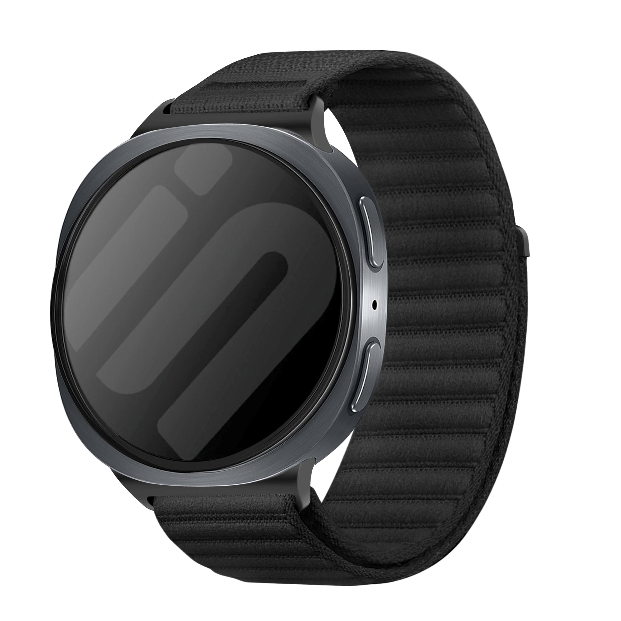  Samsung Galaxy Watch 8 - 40mm wave nylon bandje (zwart)