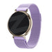 Bandz Pebble Round 2 - 14mm Milanese loop band (lichtpaars)