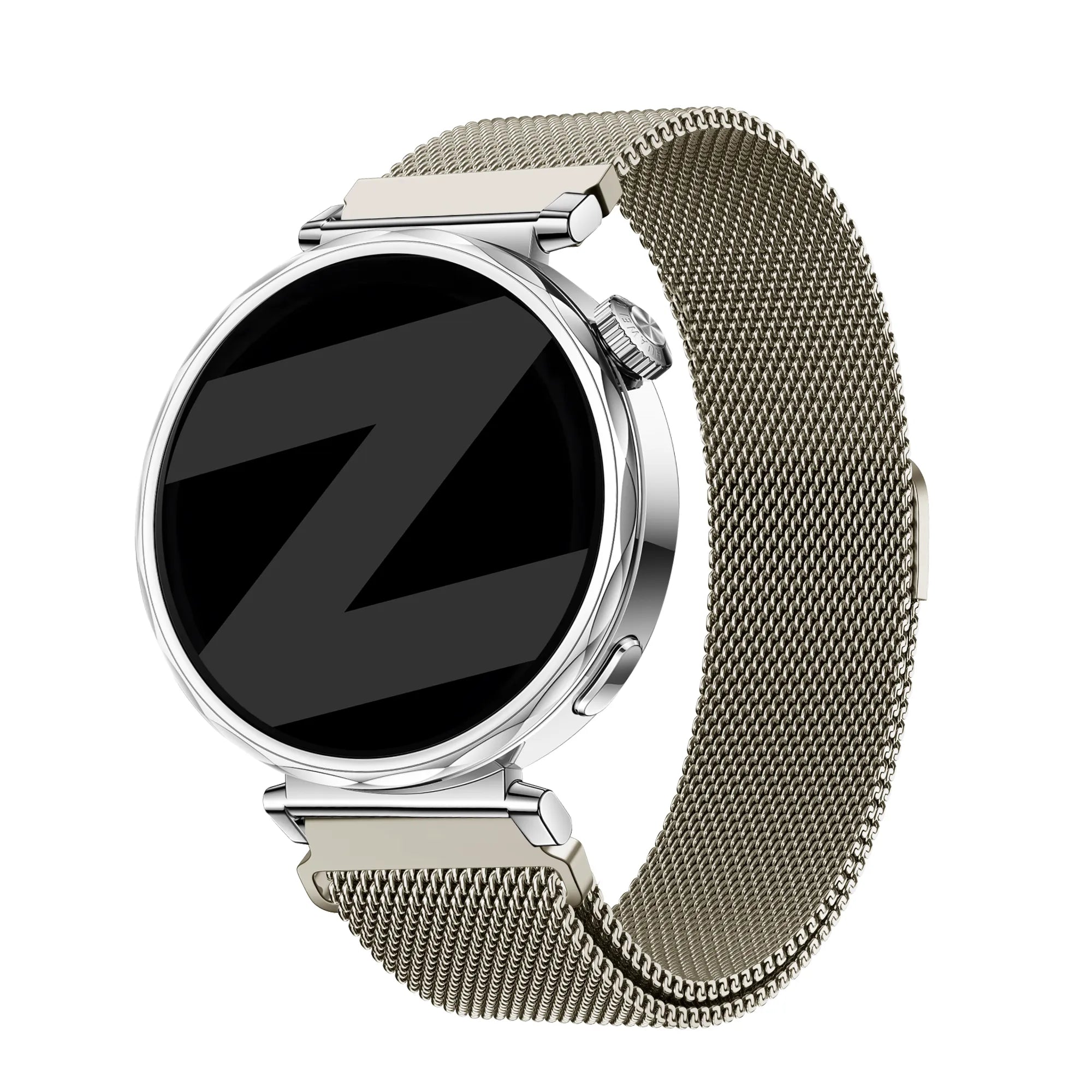 Bandz Huawei Watch GT 6 - 41mm Milanese band 'Easy fit' (sterrenlicht)
