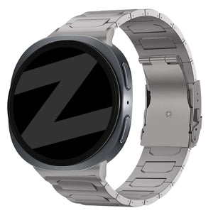Bandz Samsung Galaxy Watch 8 - 44mm titanium band 'Deluxe' (titanium)