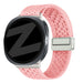 Bandz Samsung Galaxy Watch 9 - 40mm vintage nylon band (roze)
