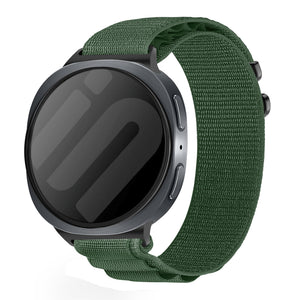 Samsung Galaxy Watch 9 - 44mm Alpine nylon bandje (legergroen)