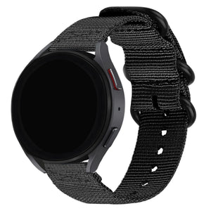 BALR Polar Grit X Pro Nylon Strap with Buckle (Black)