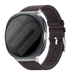 Samsung Galaxy Watch 8 Classic leren grain band (koffiebruin)